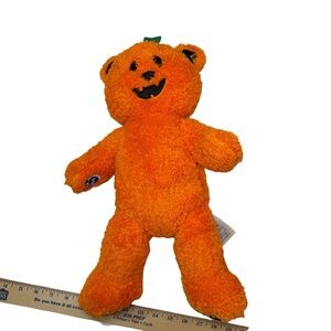 Build a Bear Pumpkin Glow Bear (2021) 15" Halloween